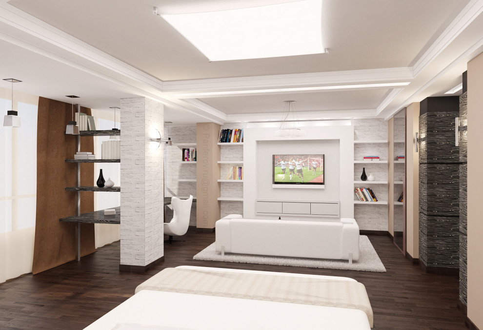 Дизайн-проект квартиры в жилом комплексе "СКАЙ ФОРТ"