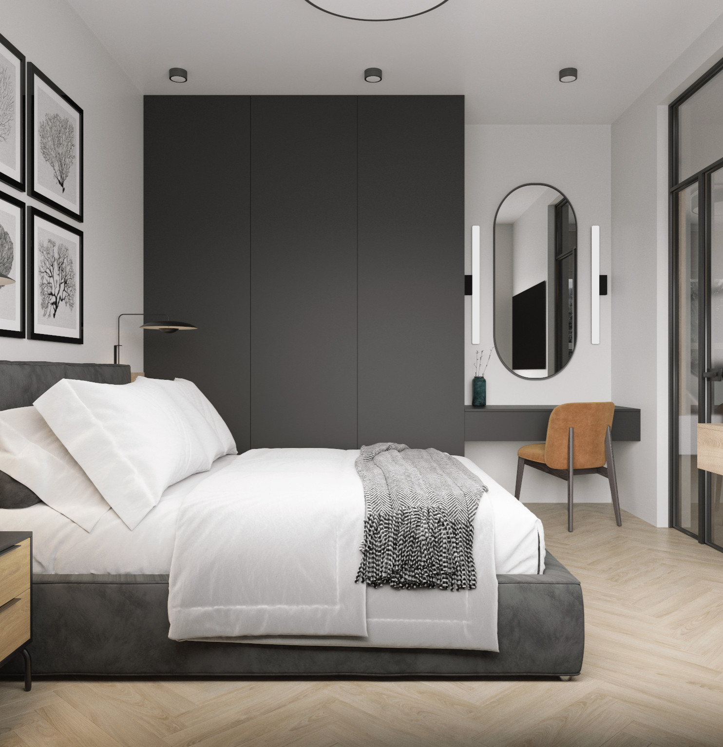 ЖК Огни. Спальня