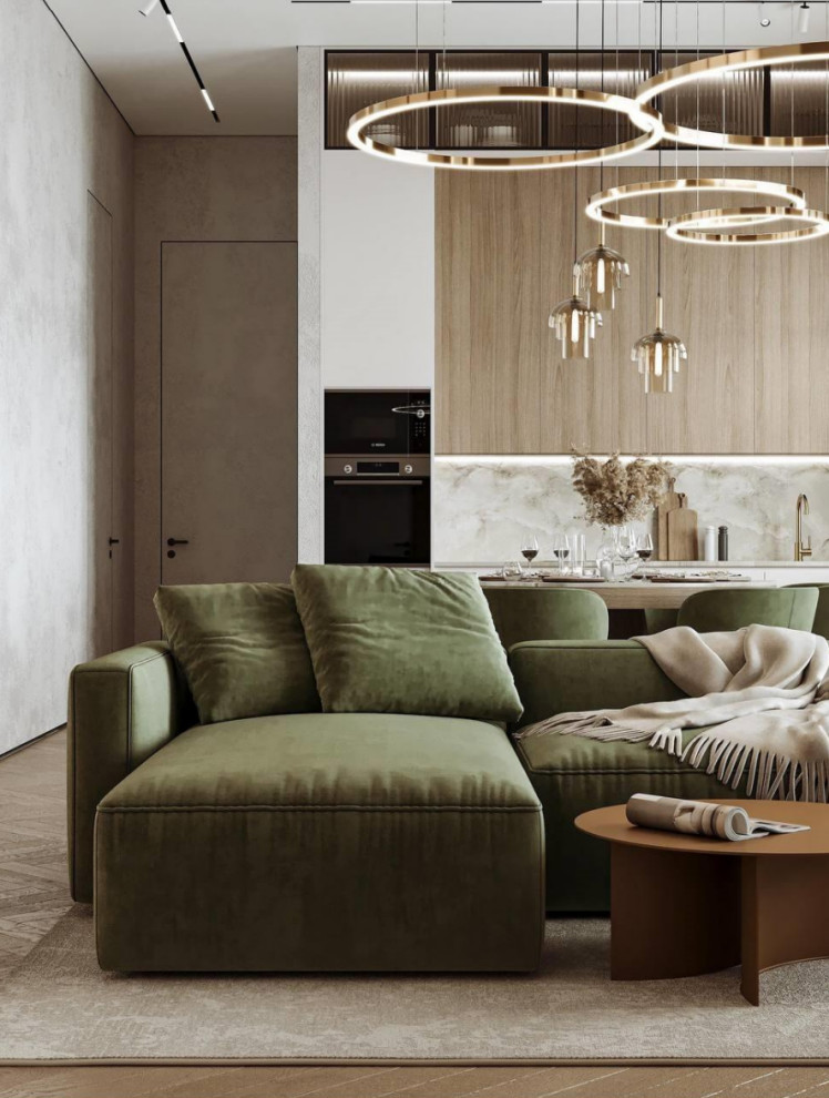 Интерьер квартиры для семьи из 5 человек, 150 м2