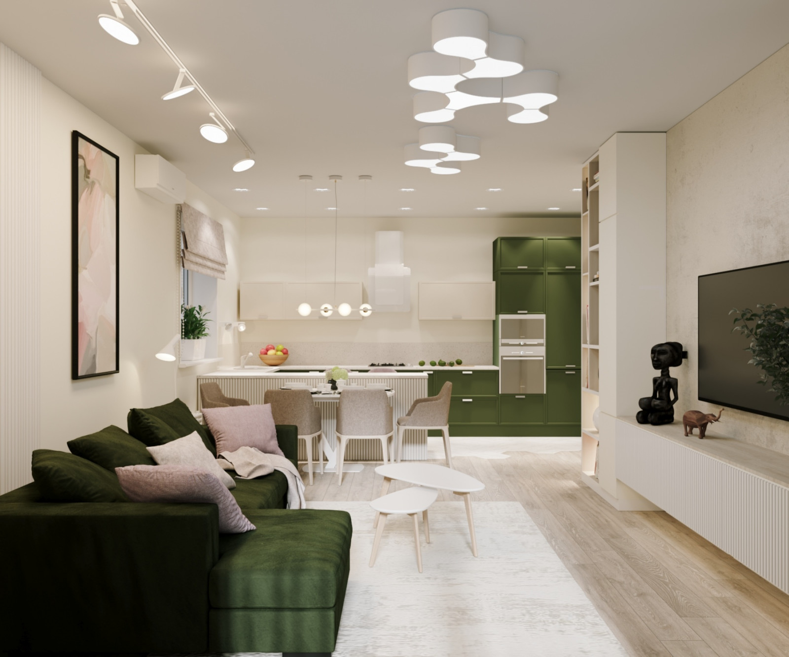 Дизайн проект коттеджа в Михайловке "Майский сон"