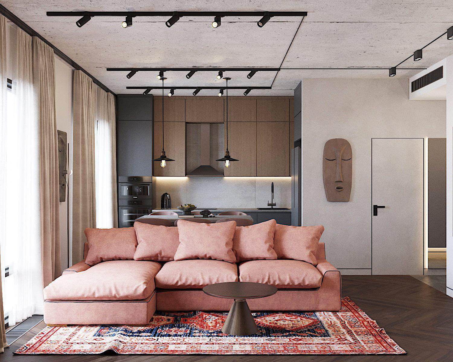 Обложка проекта: Квартира 73м2 в Москве