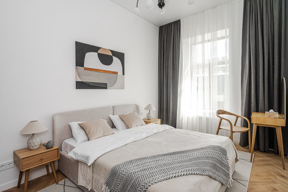 Светлая квартира в скандинавском стиле