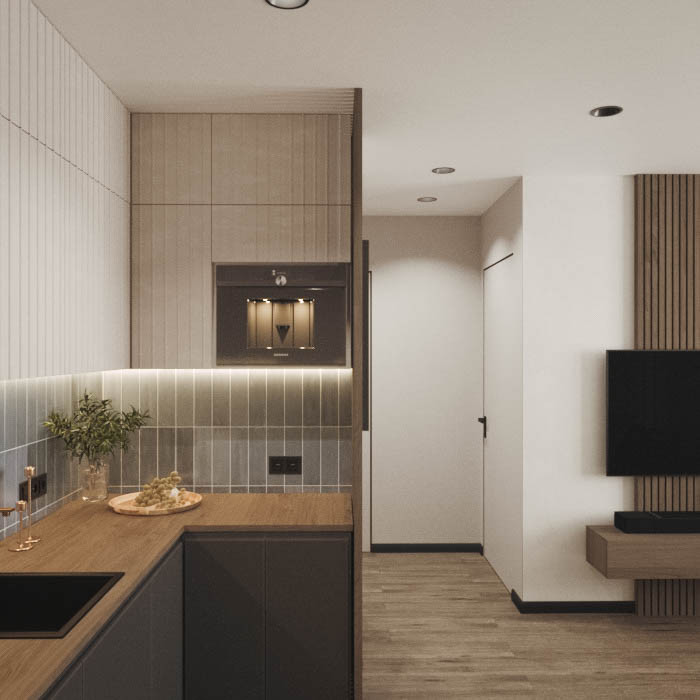 Квартира с акцентами