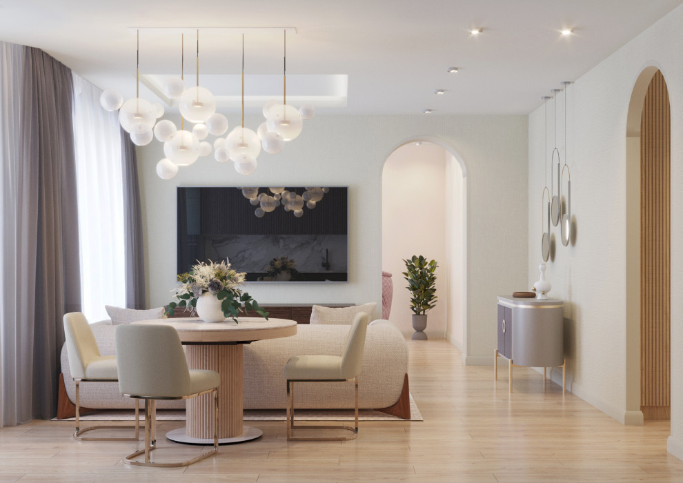 Дизайн-проект 3х-комнатной квартиры "Олива"