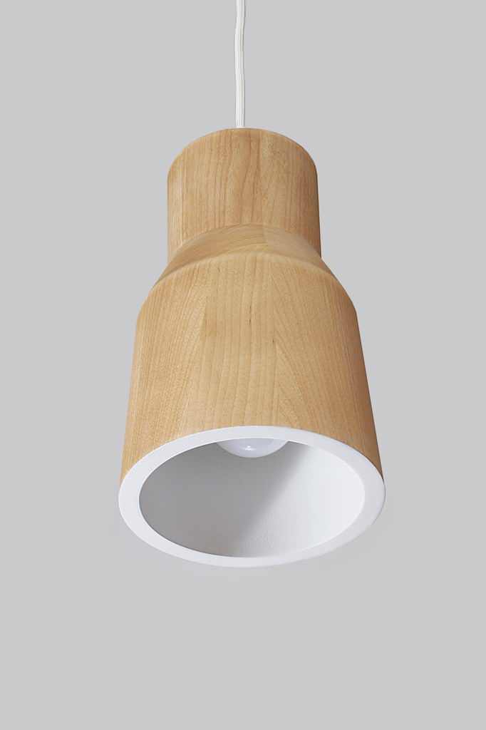 Светильники из массива березы и бука