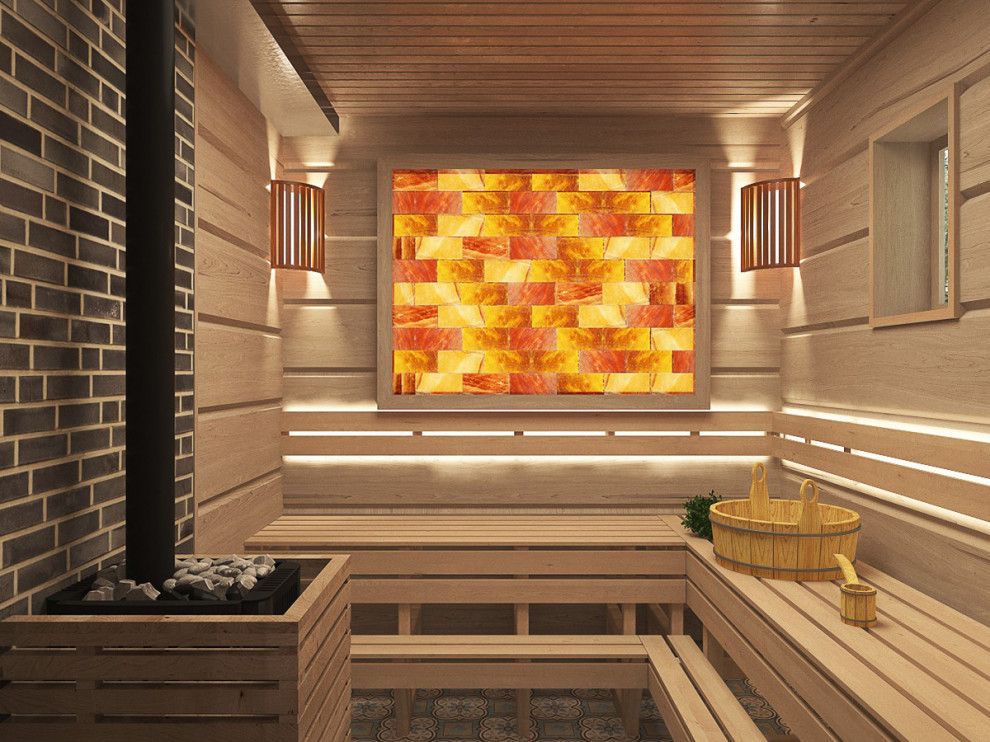 Дом-с баней для временного прибывания