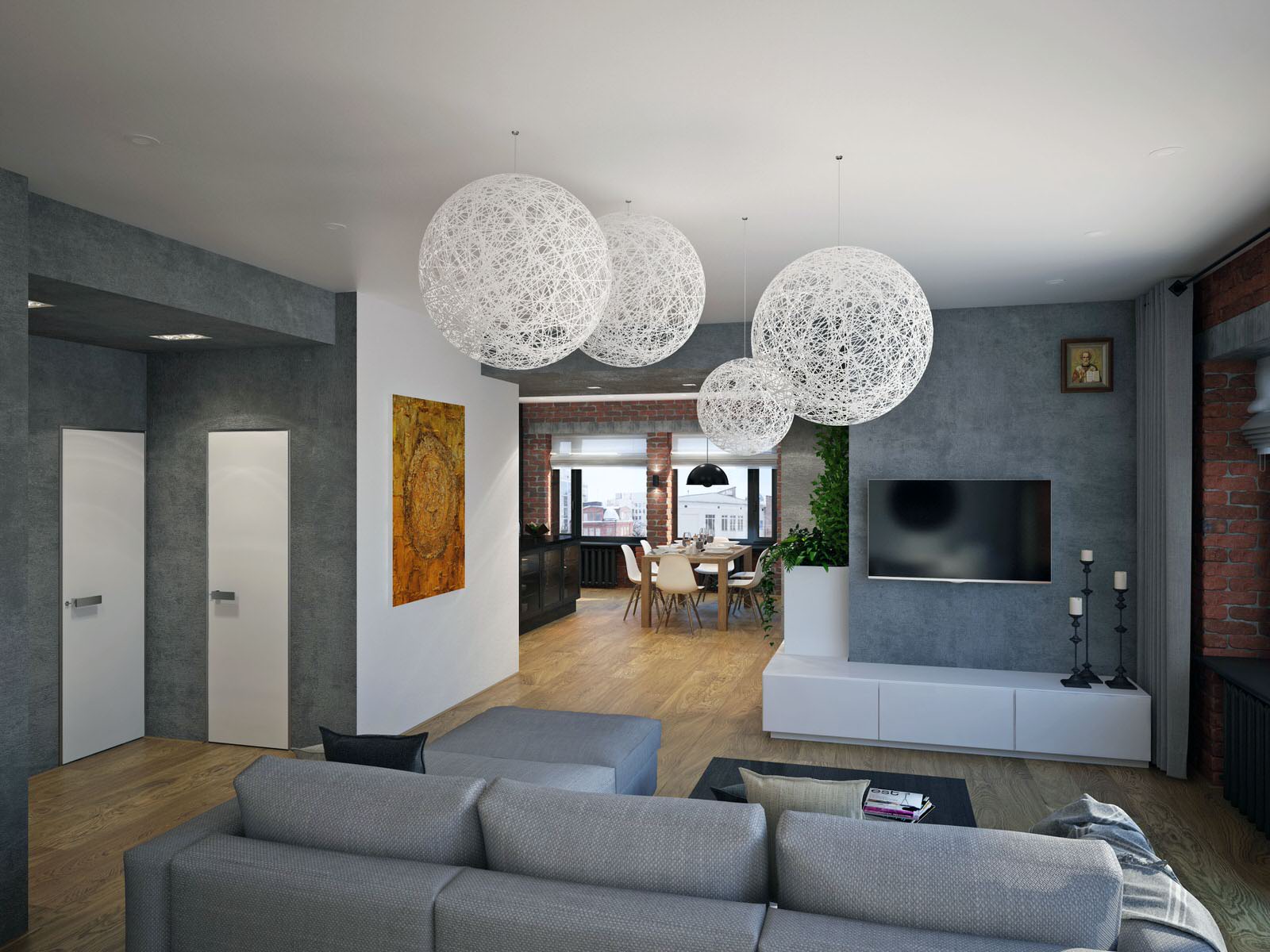 Квартира в Urban стиле на Арбате