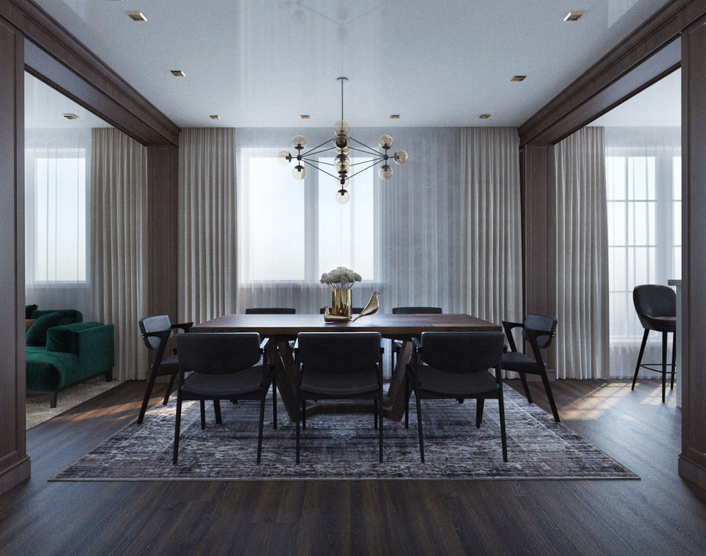 Коттедж в современном стиле с элементом американской классики