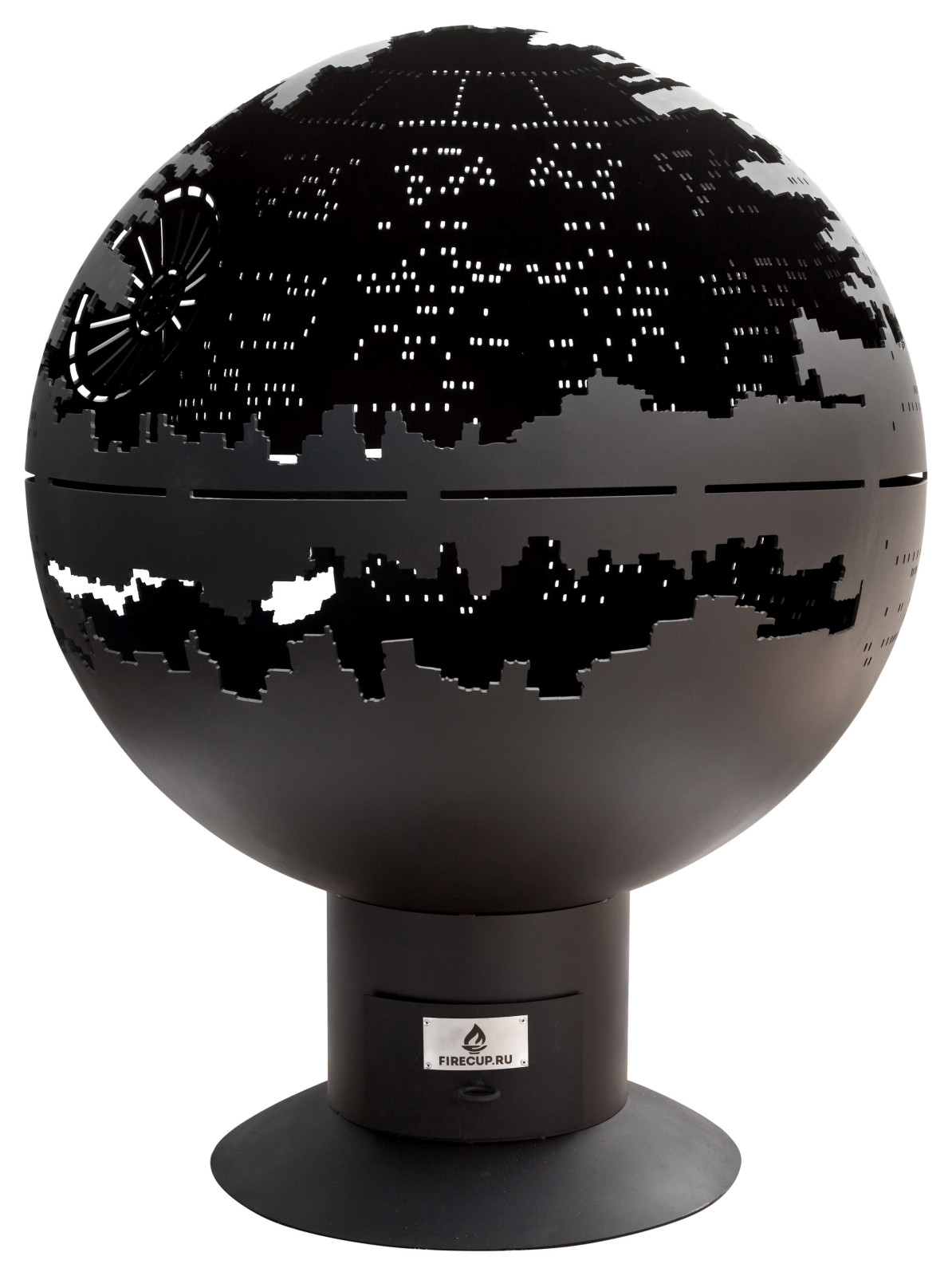 Уличный очаг "Звезда смерти"