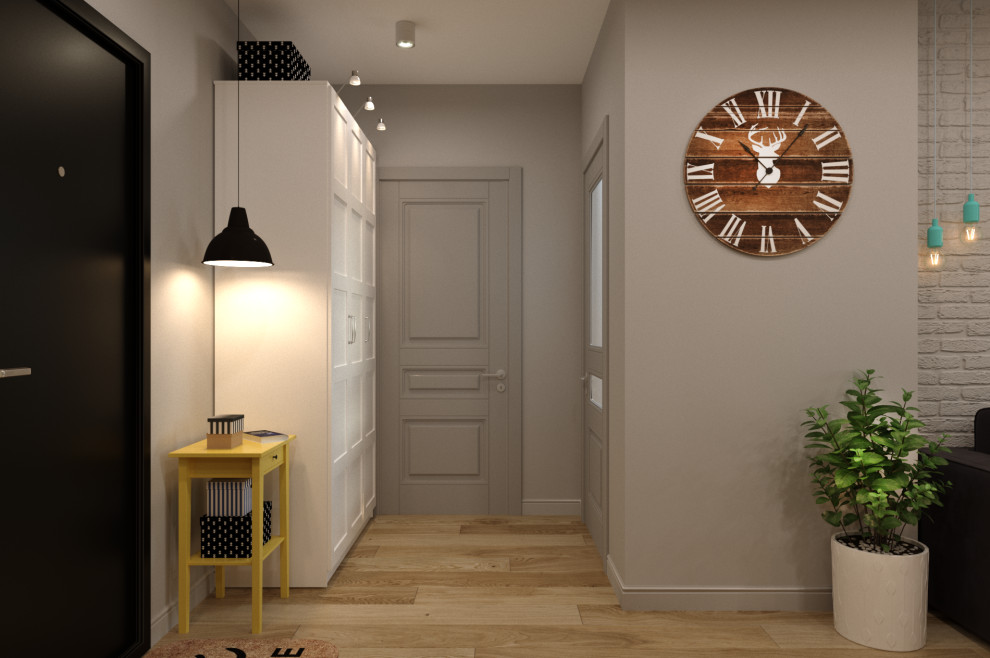 Квартира в сером