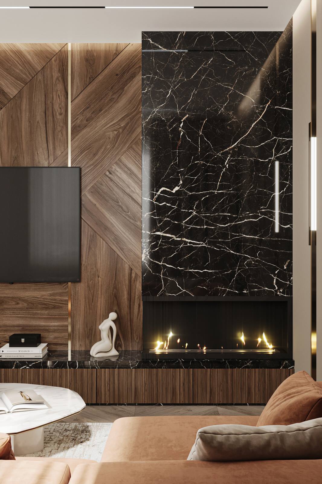 Дизайн-проект квартиры, ЖК Символ, г. Москва