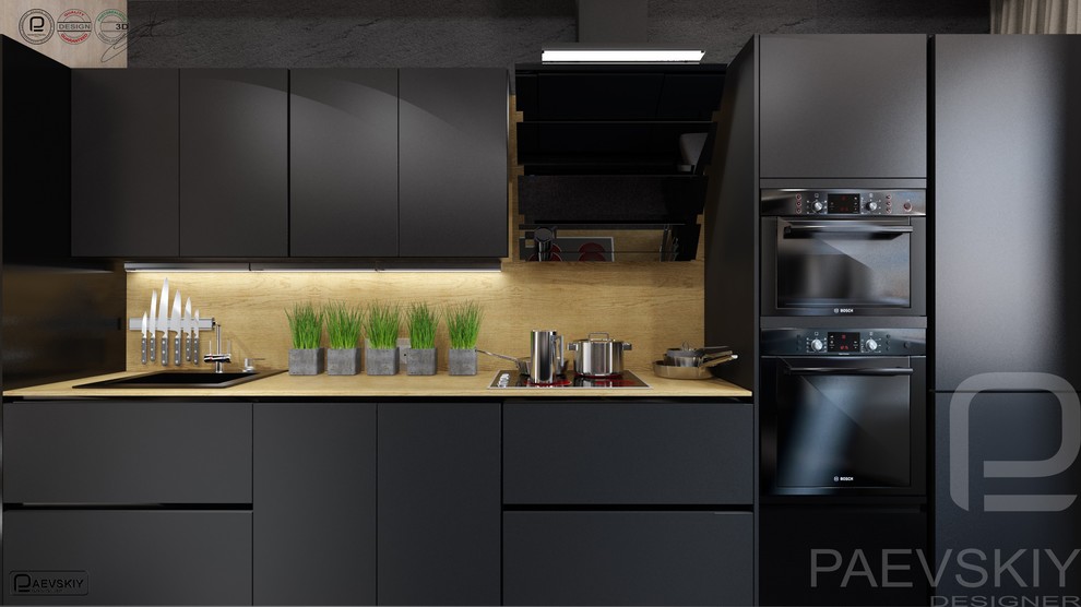 Обложка проекта: Гостиная - Кухня