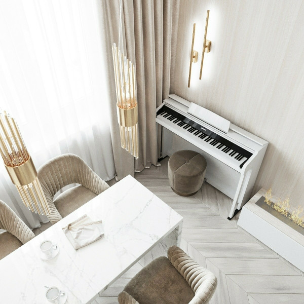 Квартира 55 м2, современная классика