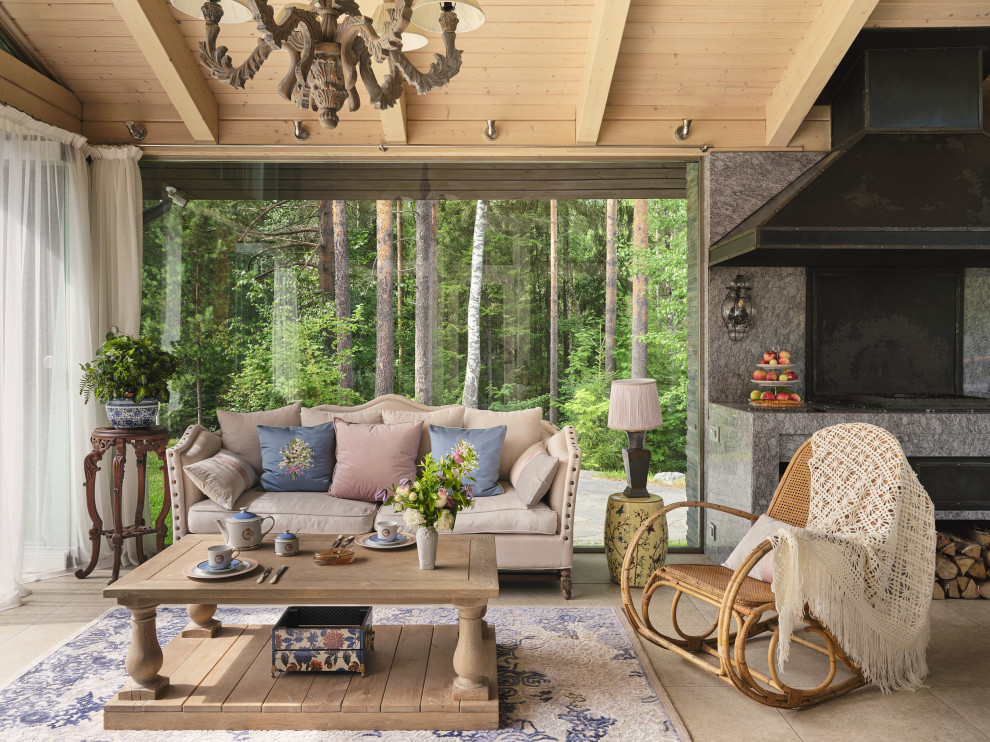 Сервировка «Чаепитие в русском стиле»