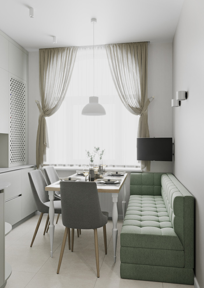 Innenarchitektur einer kleinen Wohnung