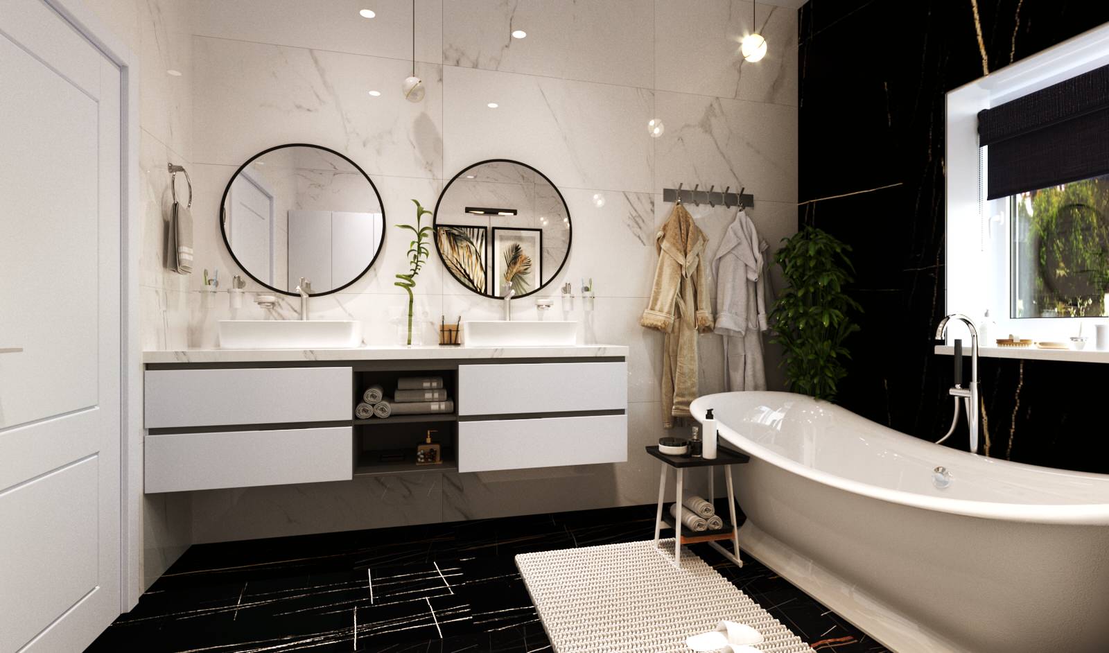 Ванная комната в частном доме