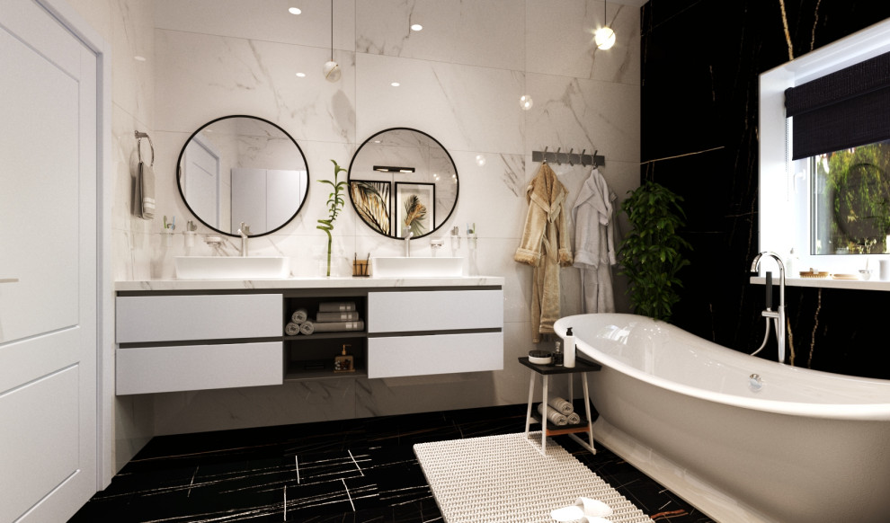 Ванная комната в частном доме