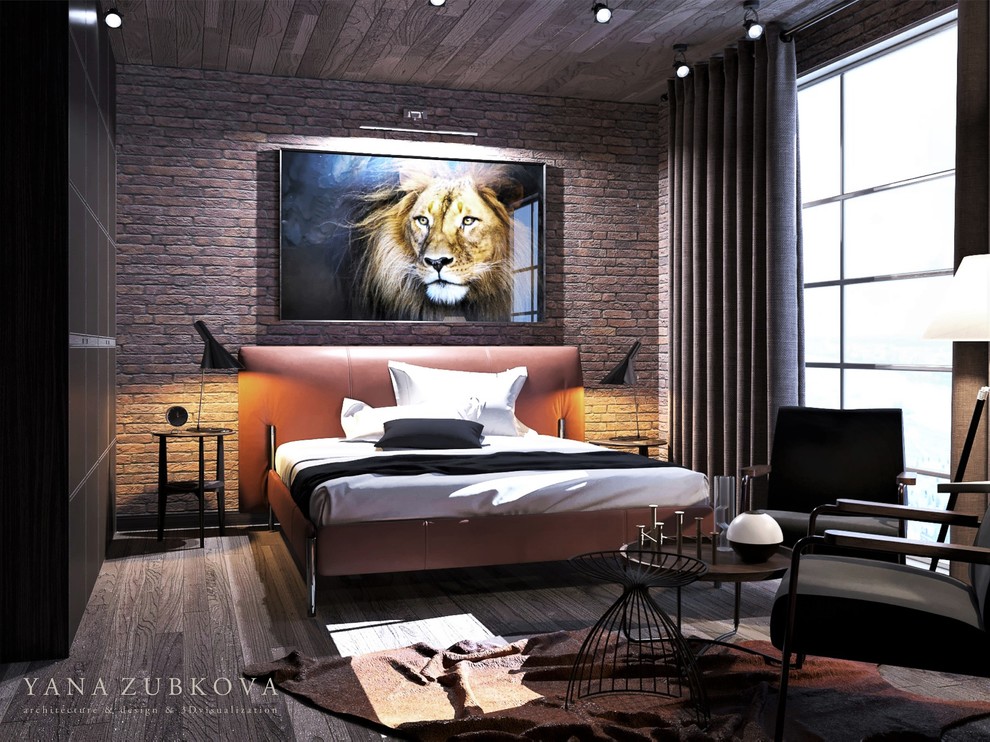 Обложка проекта: Мужская спальня