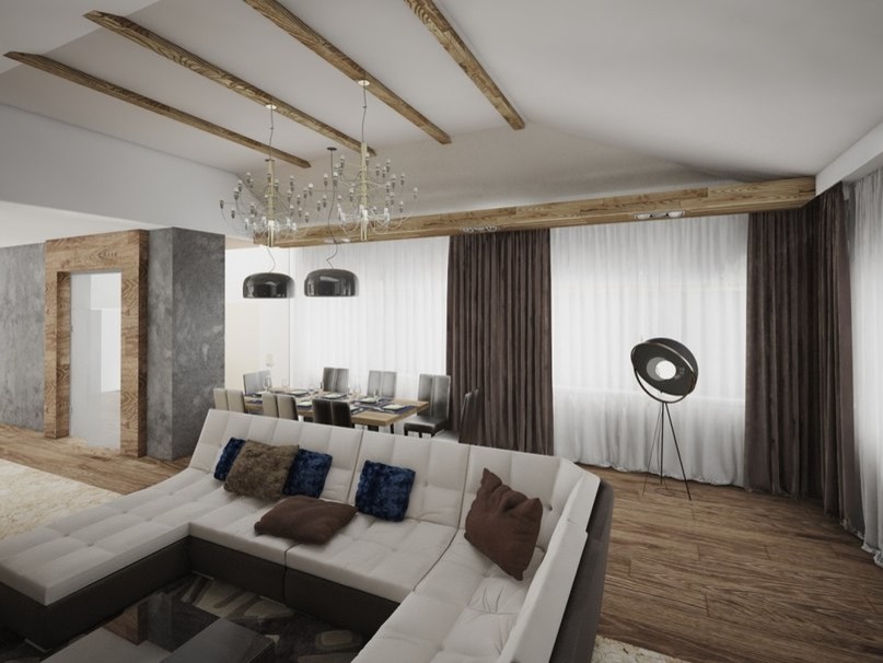 Дизайн-проект жилого дома по улице Цветочной (ЦДК п.Юбилейный)