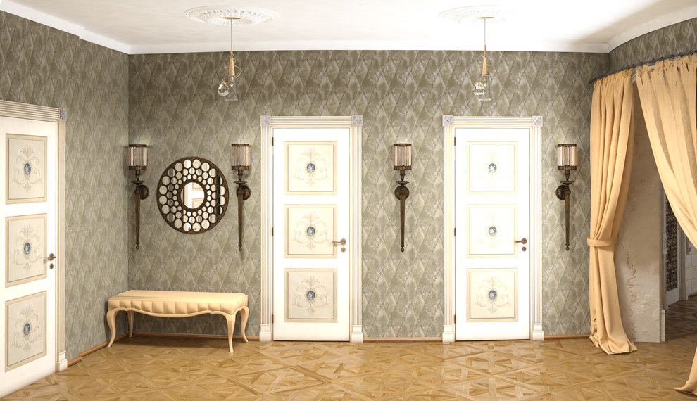прихожая комната в стиле классическое арт деко