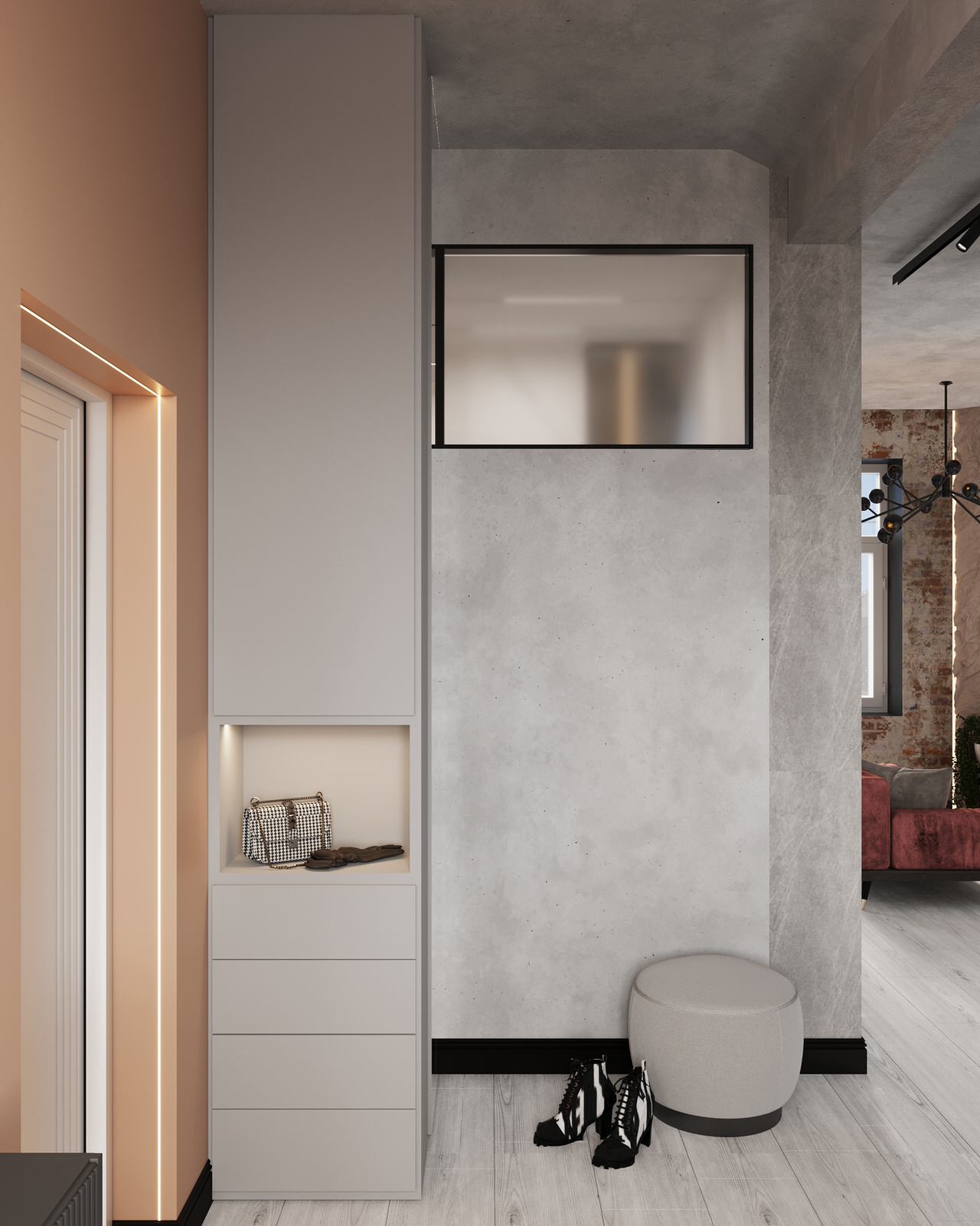 Дизайн сталинки г. Хабаровск, 55,5кв.м