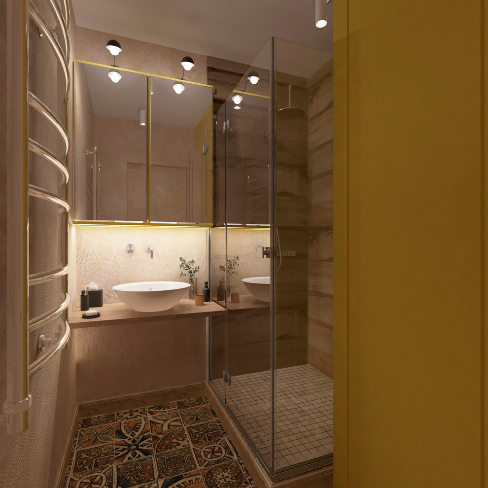 Обложка проекта: санузел и спальня в однушке для девушки