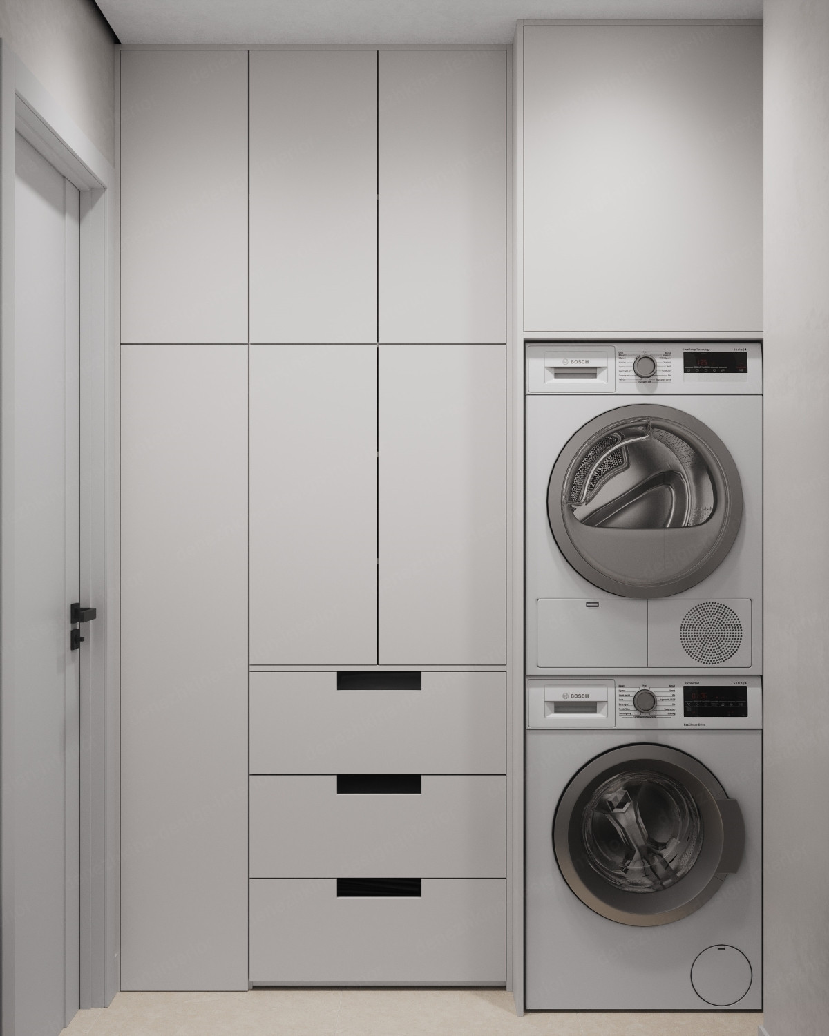 Дизайн проект 3 комнатной квартиры - Красногорск