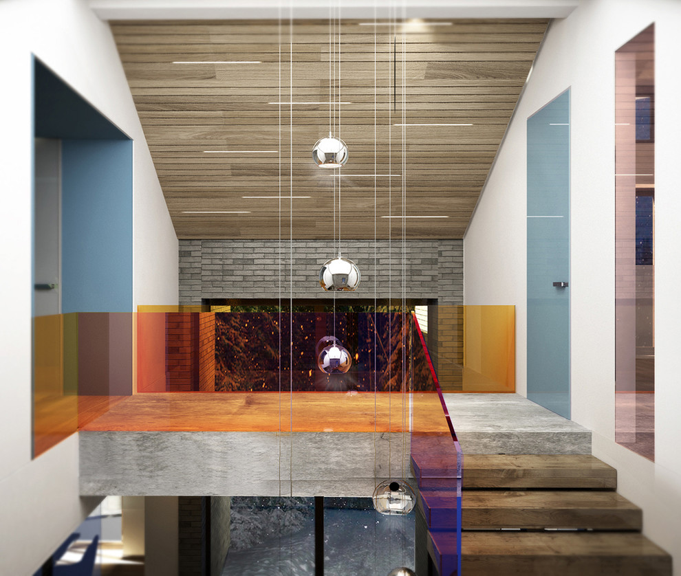 Интерьер загородного дома для большой семьи