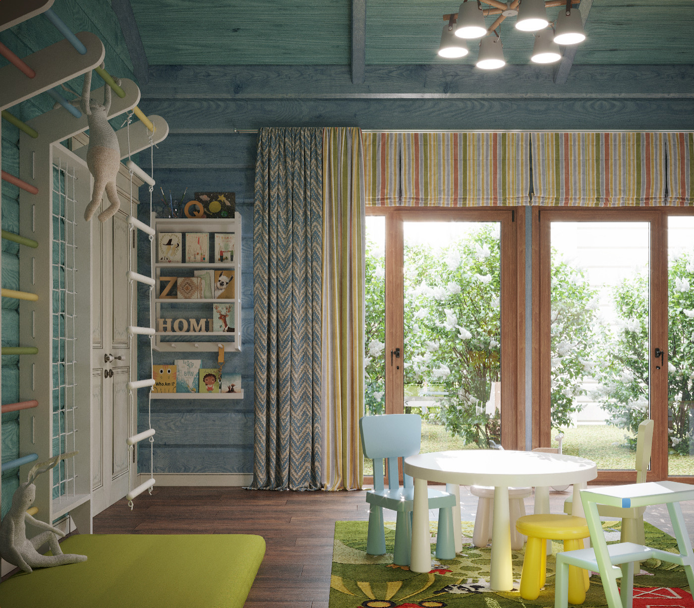 Интерьер в стиле Прованс в пос. Медное Озеро