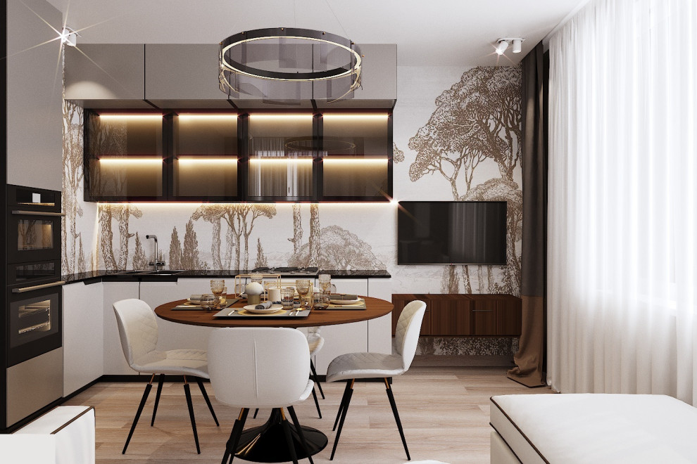 Обложка проекта: Кухня-Гостиная