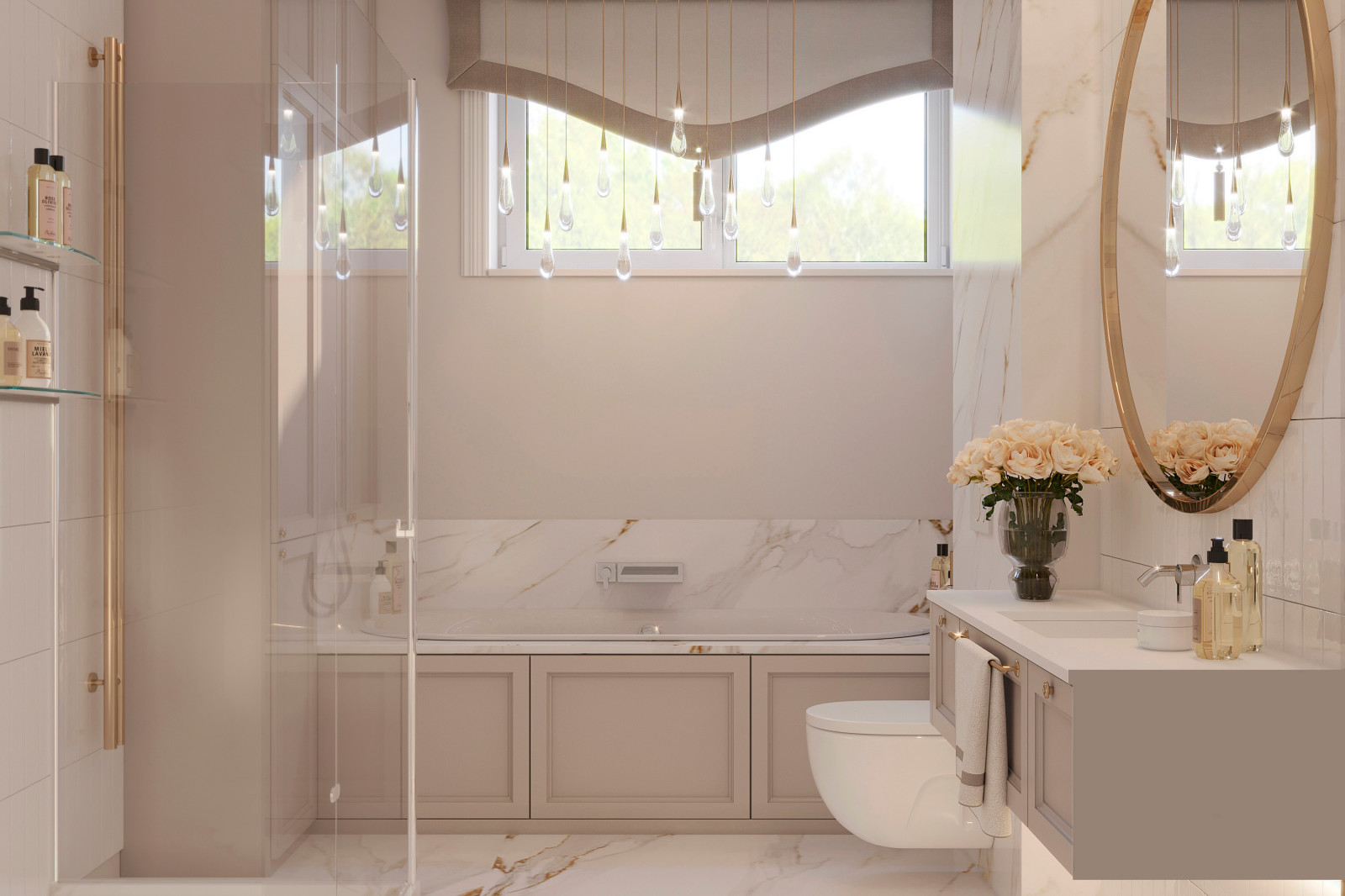 Дизайн-проект загородного дома 239 м2 в Воронеже