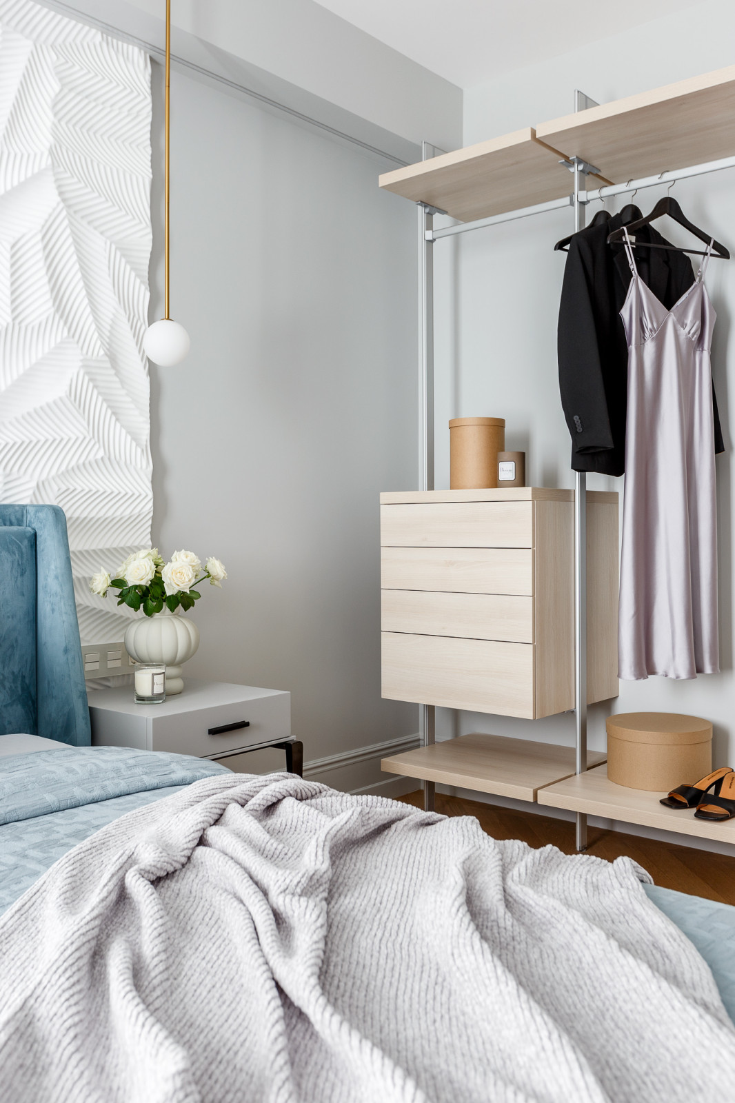 Реализованный дизайн проект квартиры в ЖК "Горный"