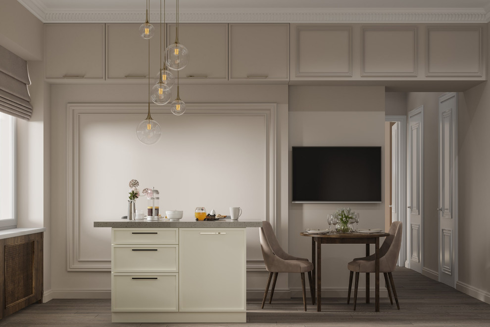 2-комнатная квартира для молодой пары на Ленинском проспекте. 70м2