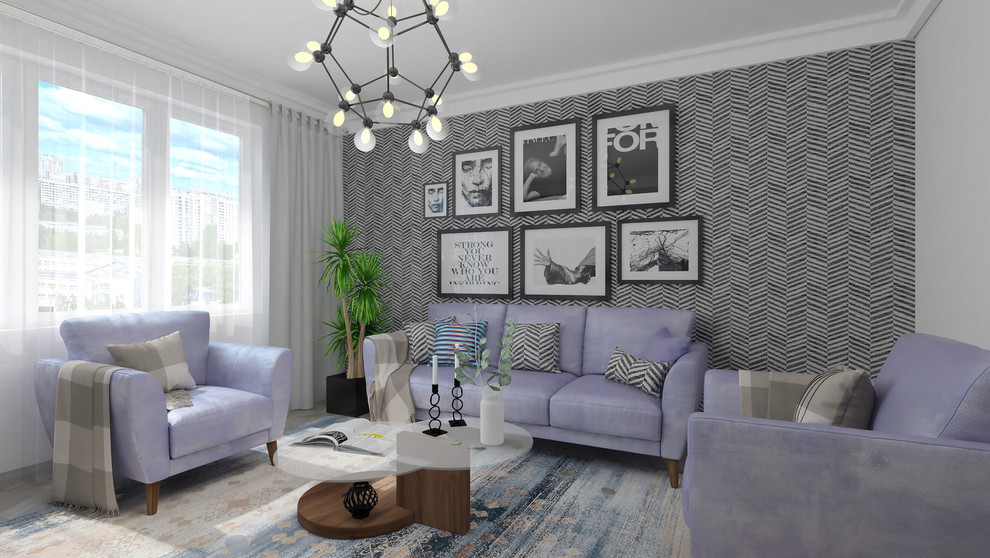 Элегантный проект квартиры в скандинавском стиле