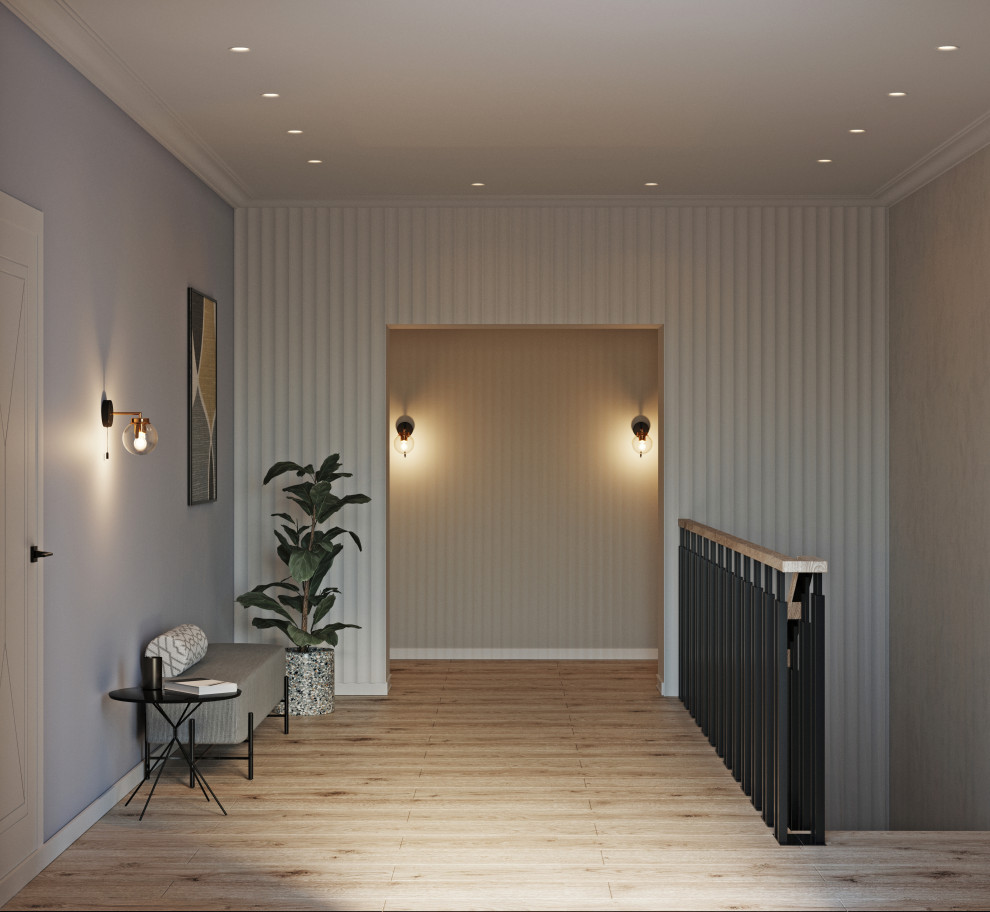 Обложка проекта: Дом для семьи. Прихожая. Холл.