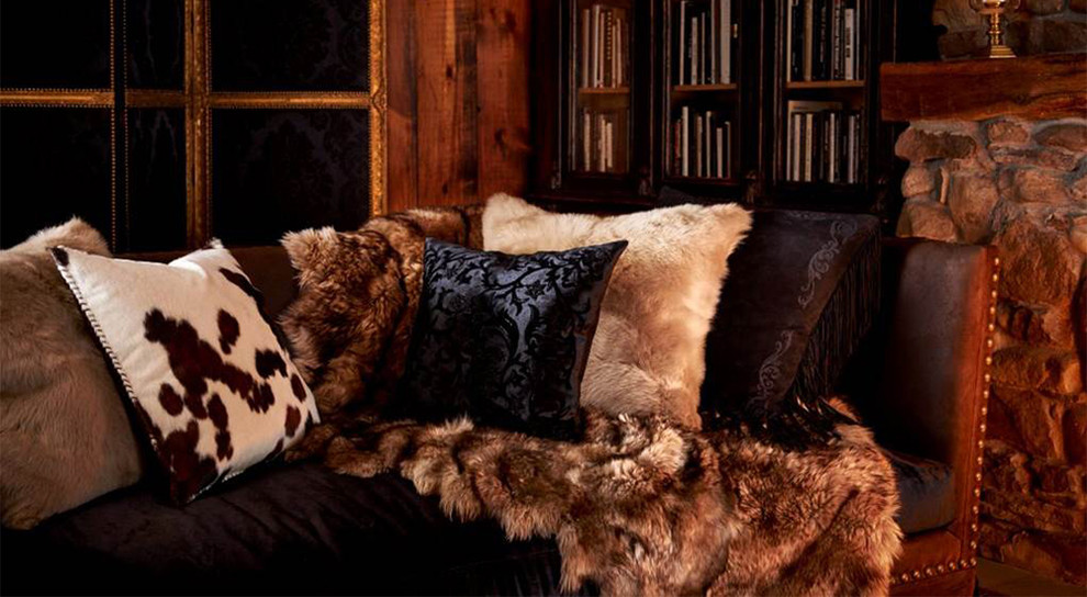 Шерстяные ткани в зимнем интерьере