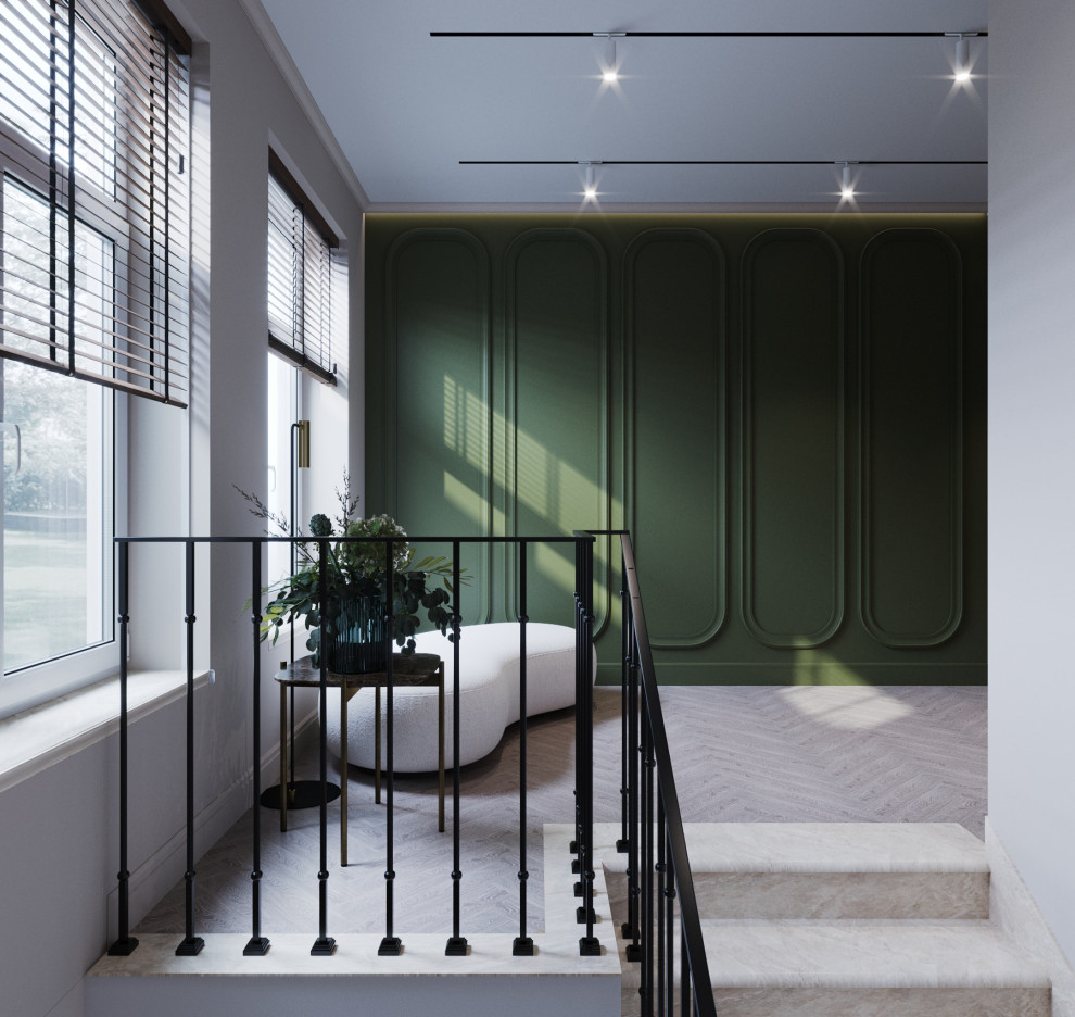 Дизайн интерьера холла частного дома