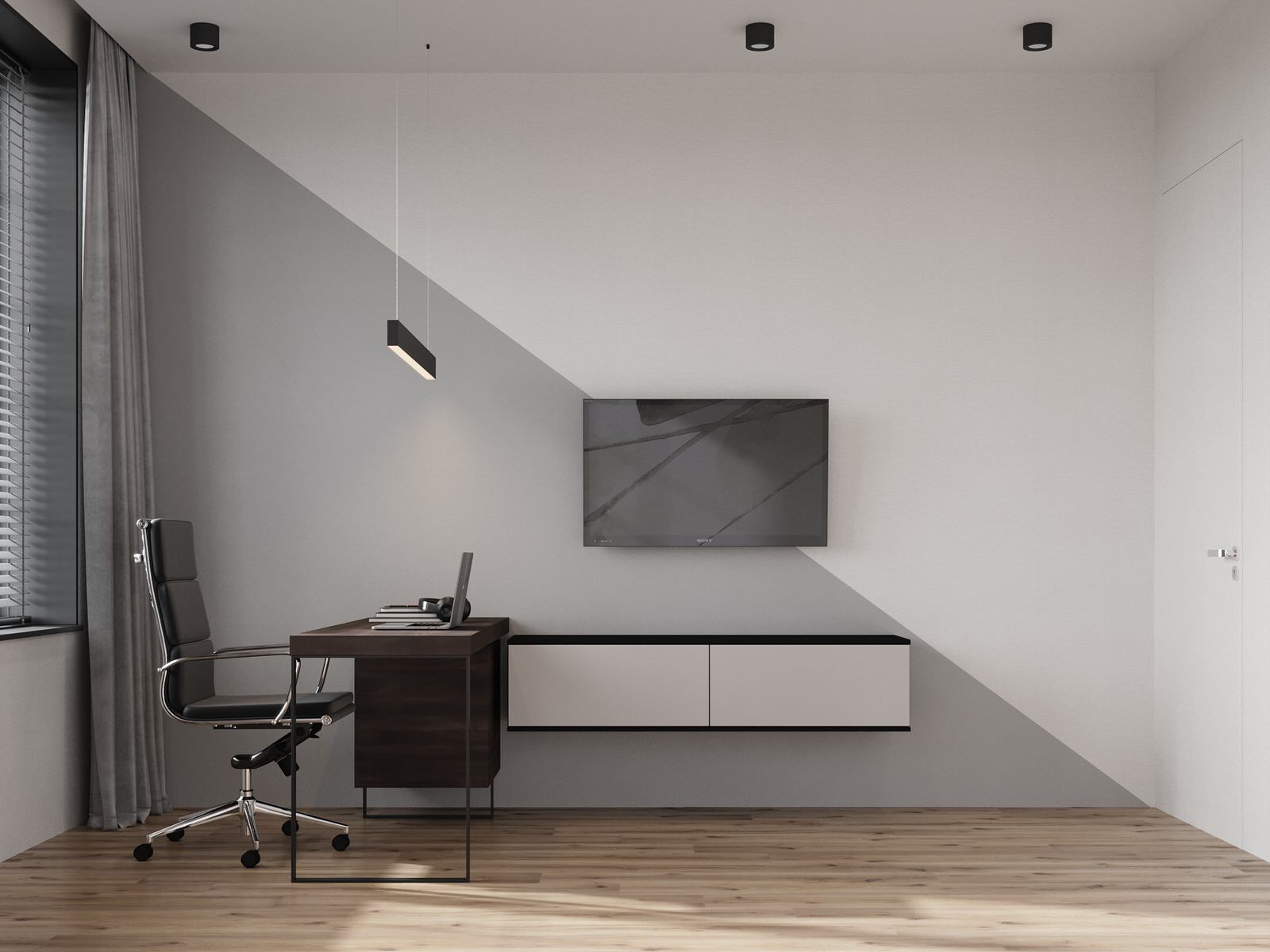 Проект 2х уровневой квартиры