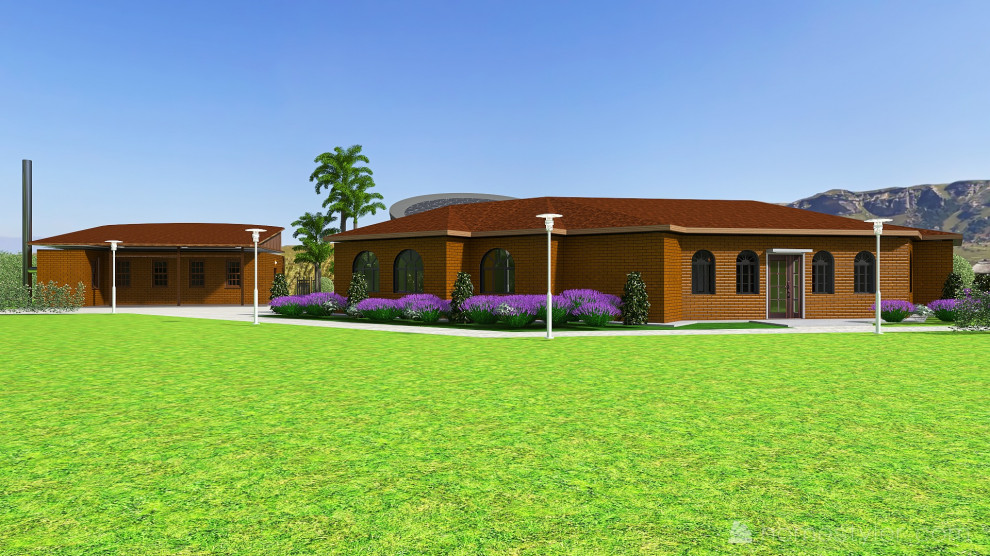 Задний двор