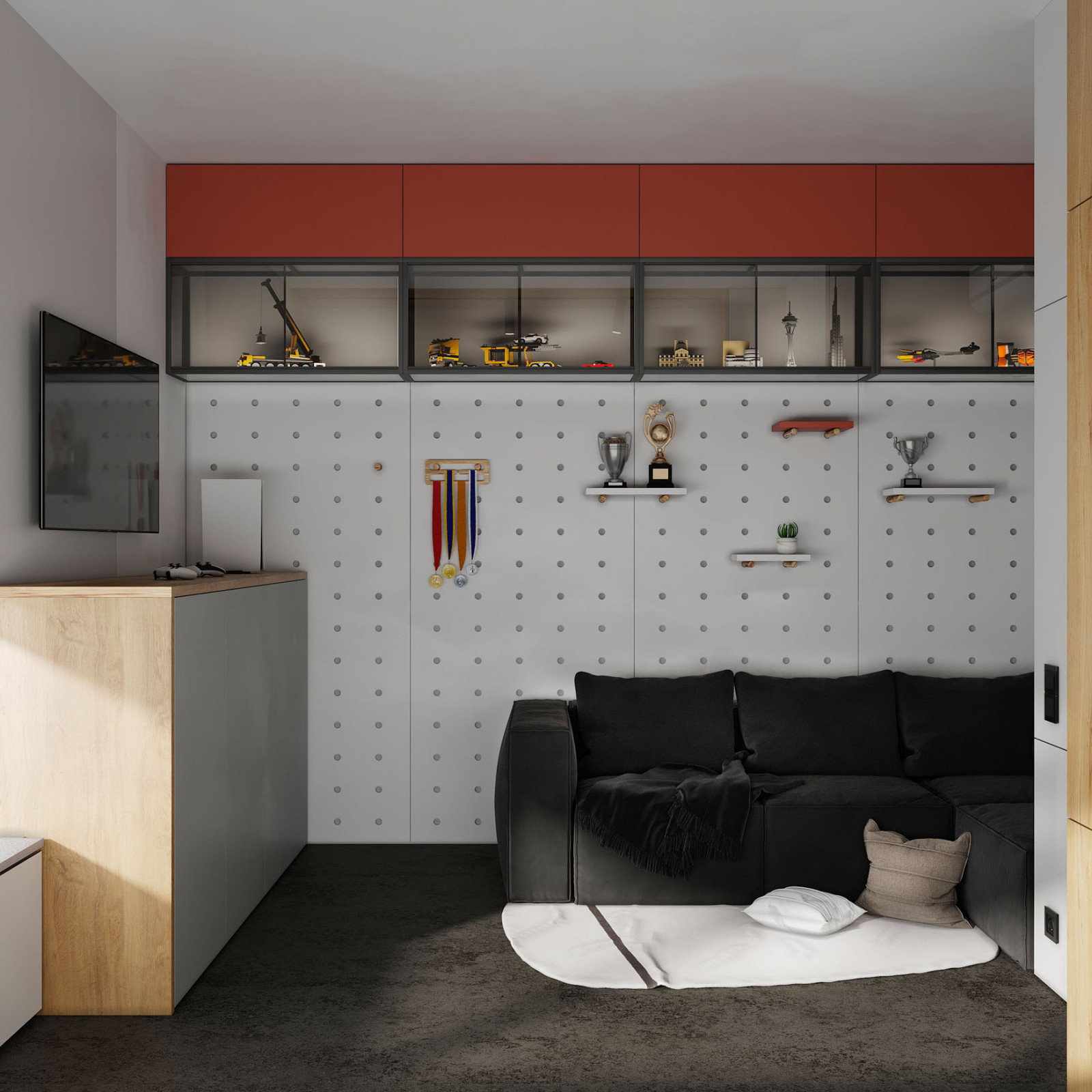 Игровая комната из проекта Ривьера