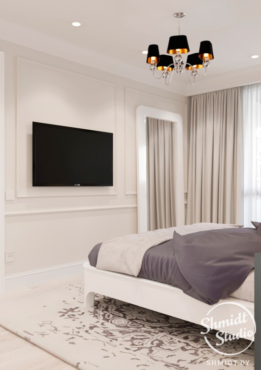 Проект интерьера "Искусный", Минск, 80м.кв