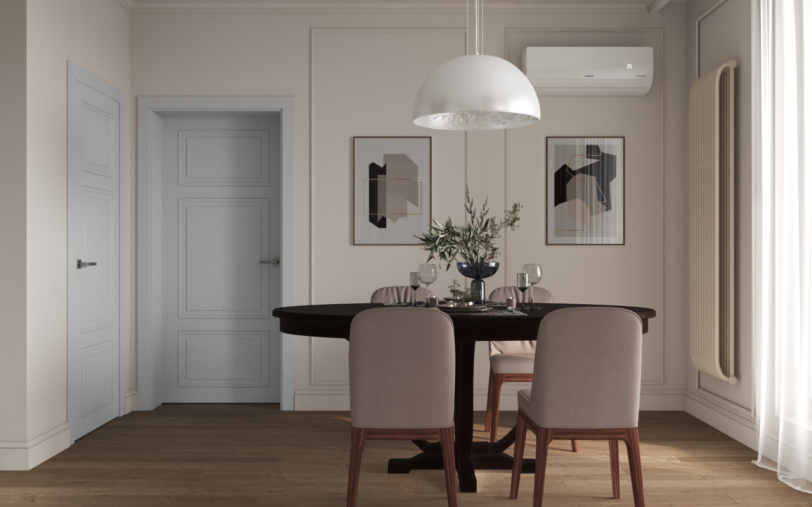 Современная классика ЖК Северный квартал 3к квартира