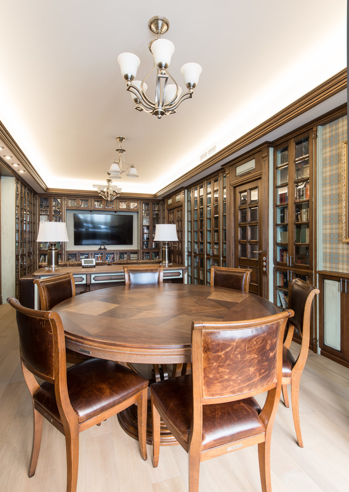 Гостиная-библиотека