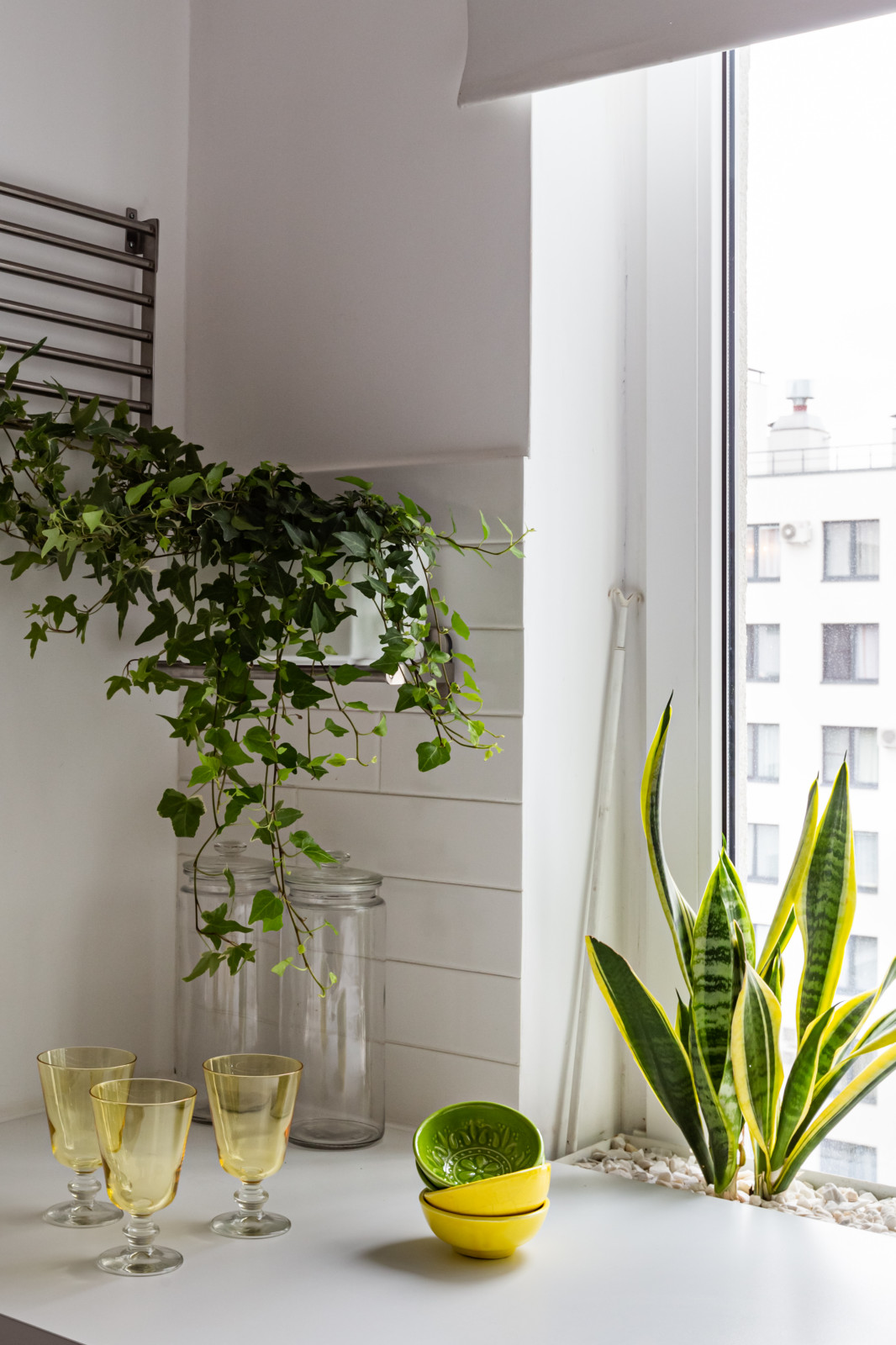 Светлая яркая квартира