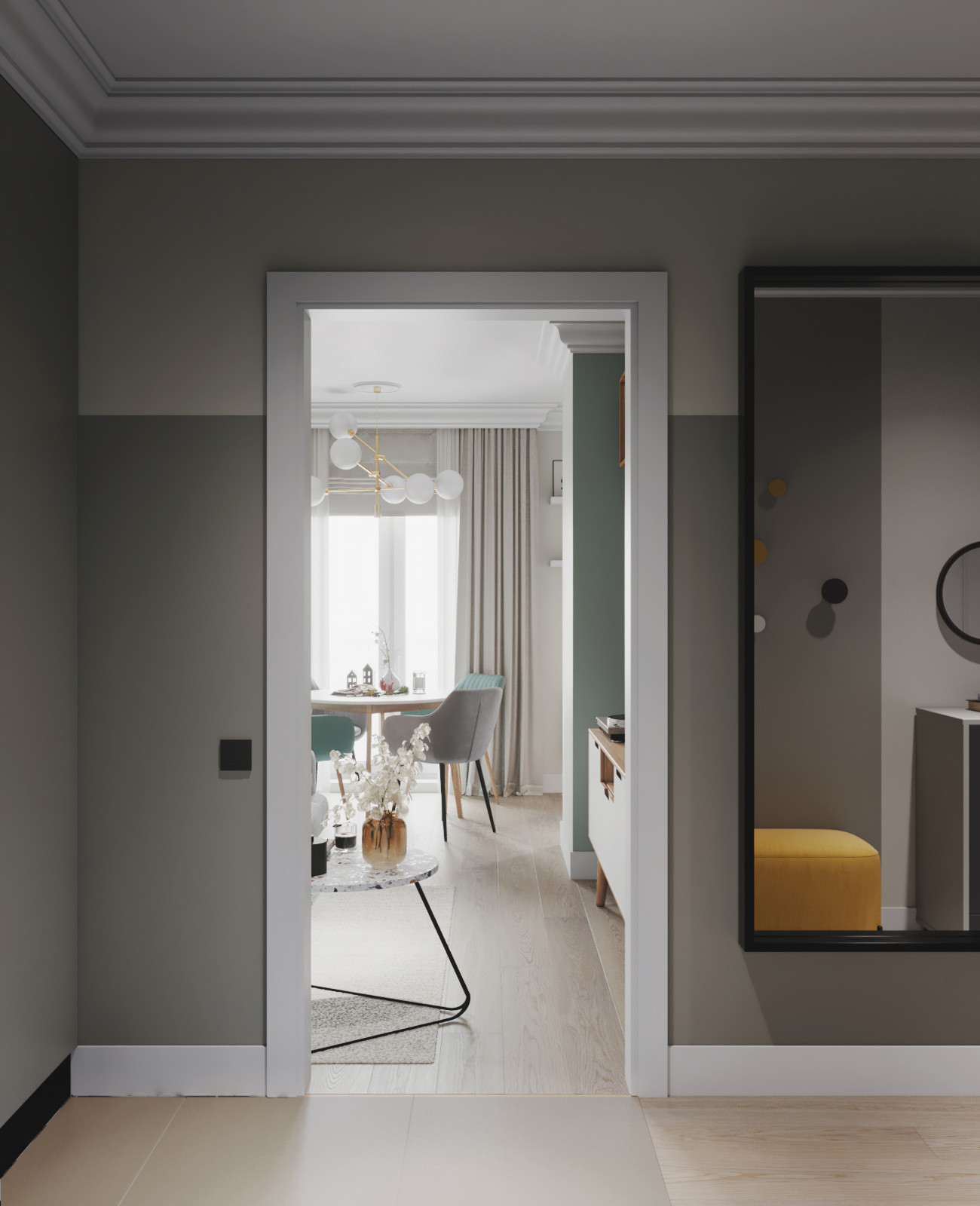 Terrazzo. Квартира в ЖК Legenda, 47 кв.м