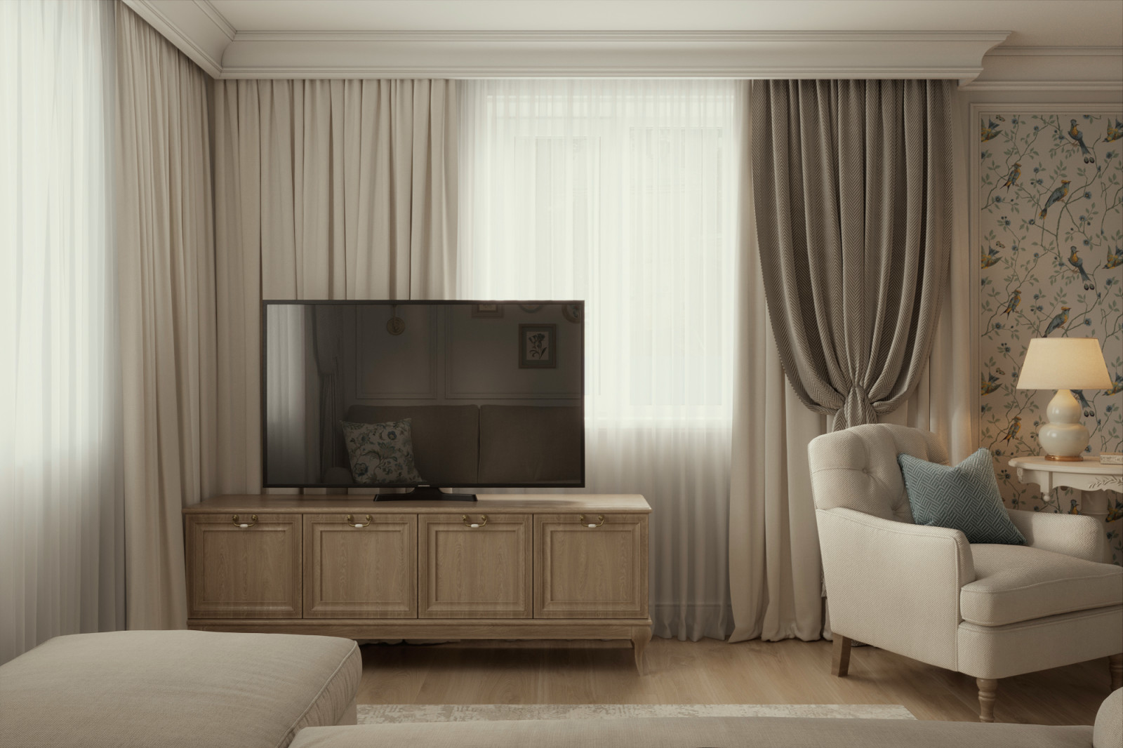 Дом в стиле прованс г. Бирюч (80 кв.м.)