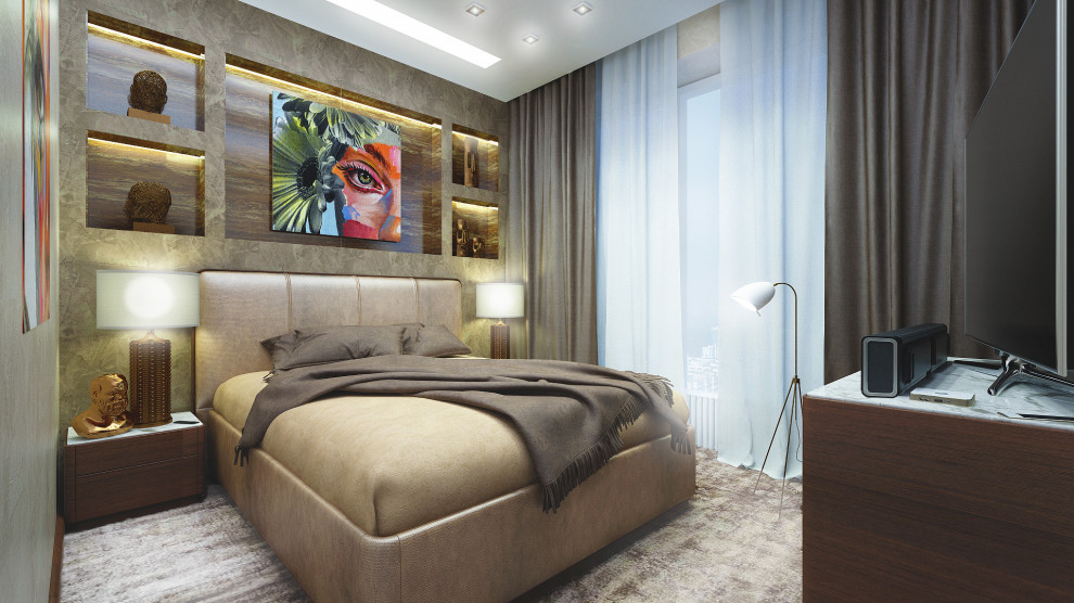 Дизайн проект квартиры на Мосфильмовской