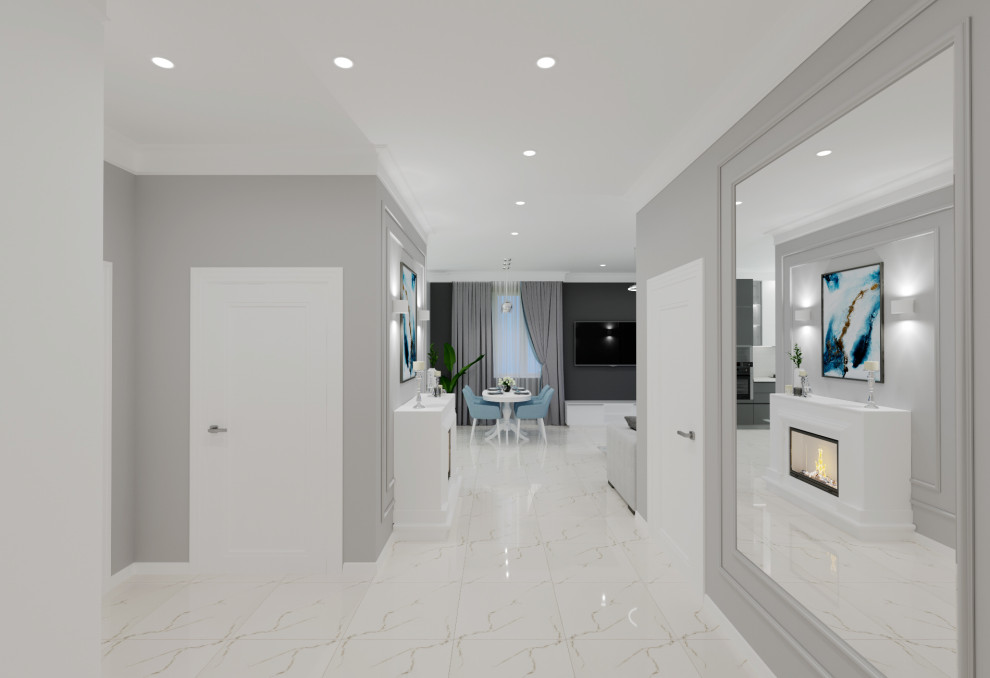 Концепция одноэтажного дома для семейной пары