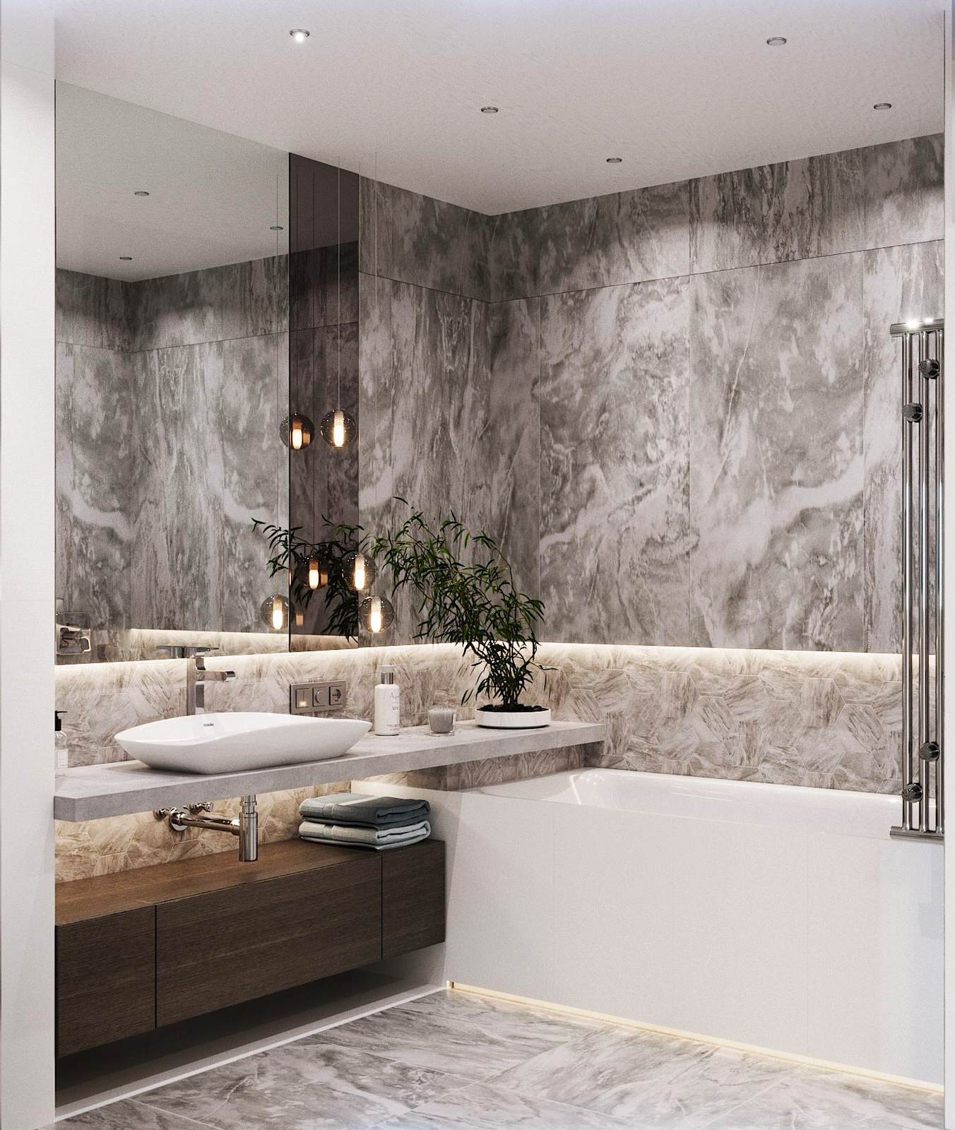 Project: "Nevskiy" - Ванная - Новгородская, 34 - г.Барнаул