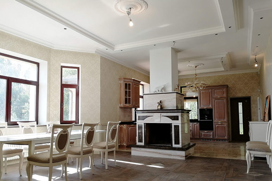 Дом на Истринском водохранилище.